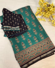 Soft and Lightweight Modal Silk Saree - Blouse Size 40 (Fits up to 44)