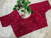 Size 44- Plus Size Georgette Foil Mirror Blouses