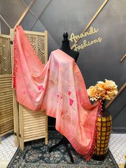 Silk Dupatta with Digital Print