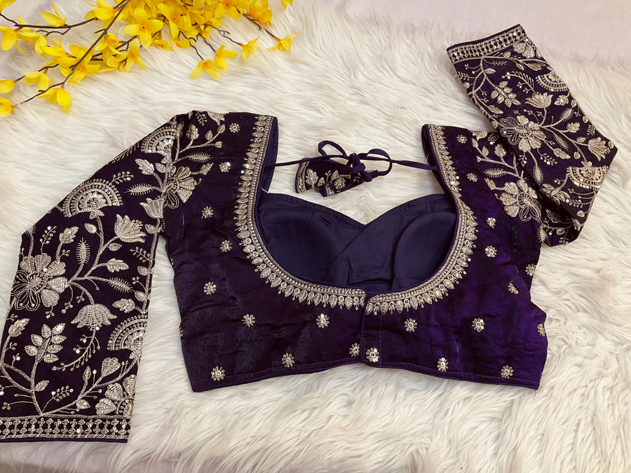 Pink blouse -  - Anandi Fashions