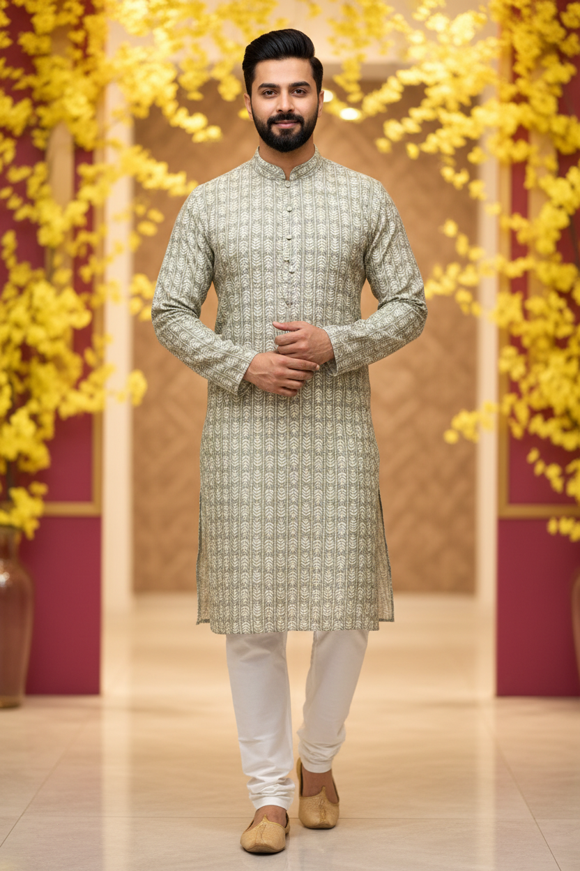 Mens kurta set - Anandi Fashions