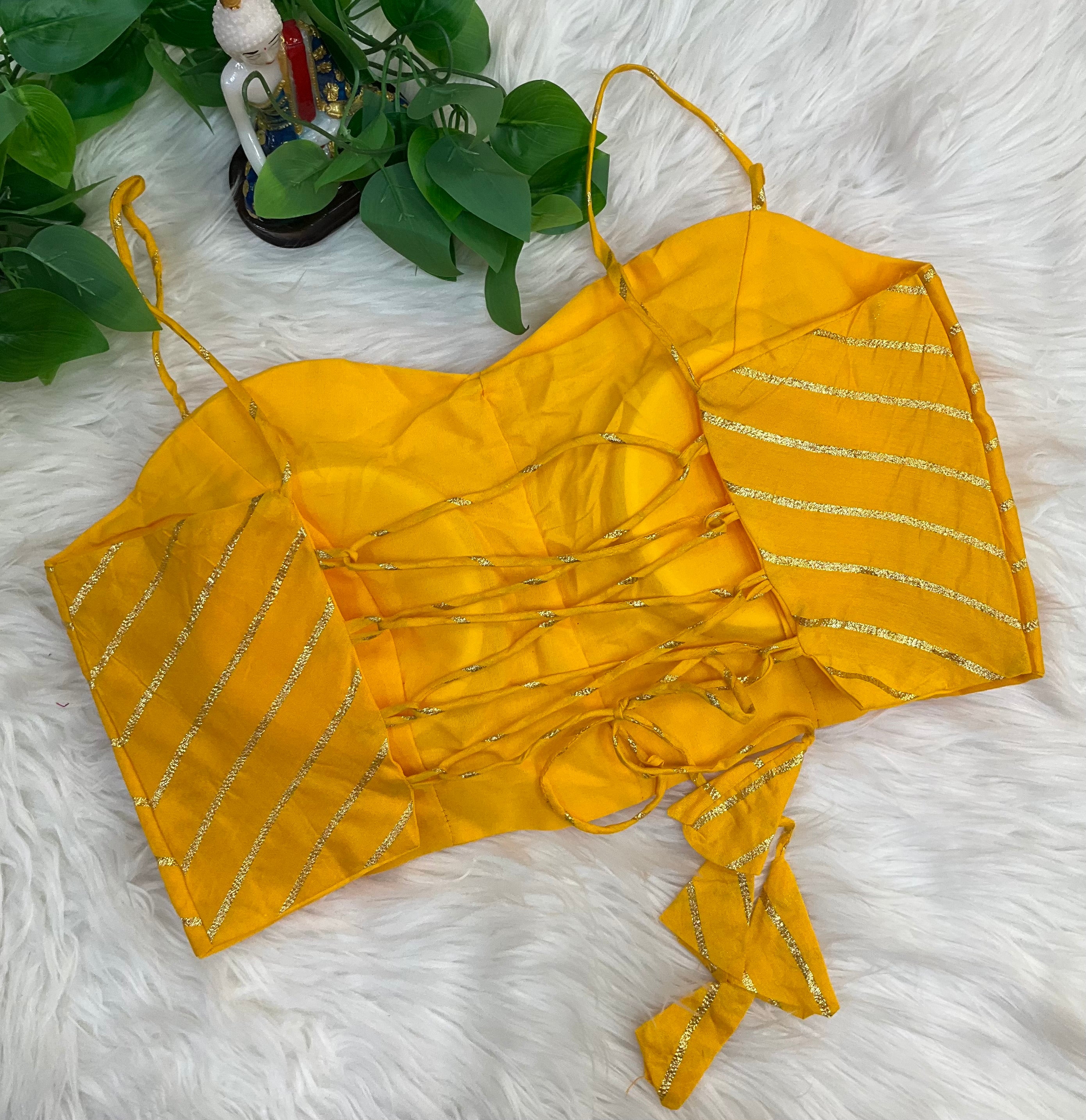 Colorful BackLess Blouses with Thin Starps- size 36/38