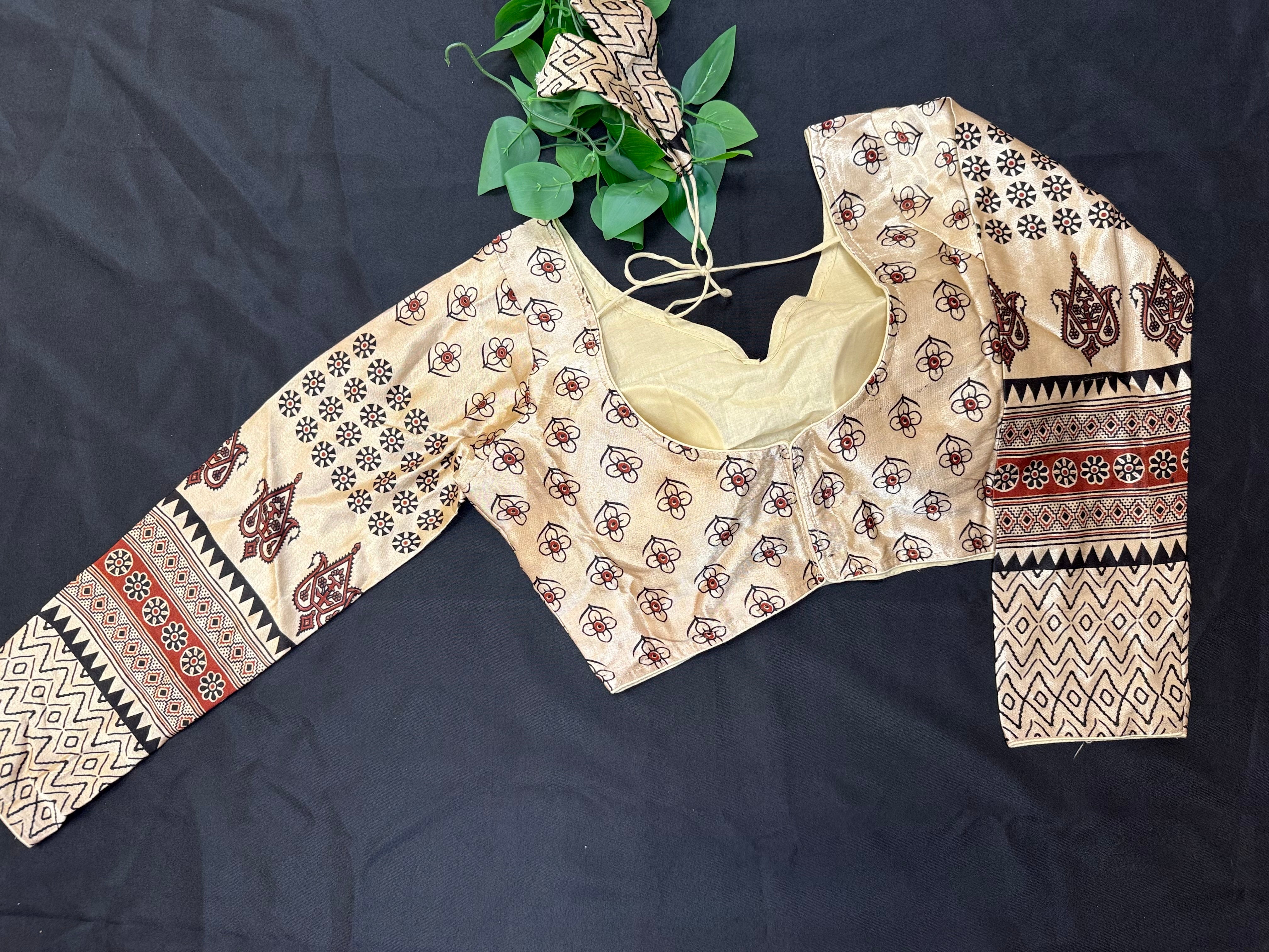 Gajji Silk - Full Sleeve Blouses