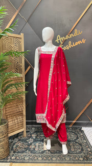 Party Wear Sleeveless Kurti set