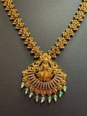 Temple Jewelry- Lakshmi Necklace set