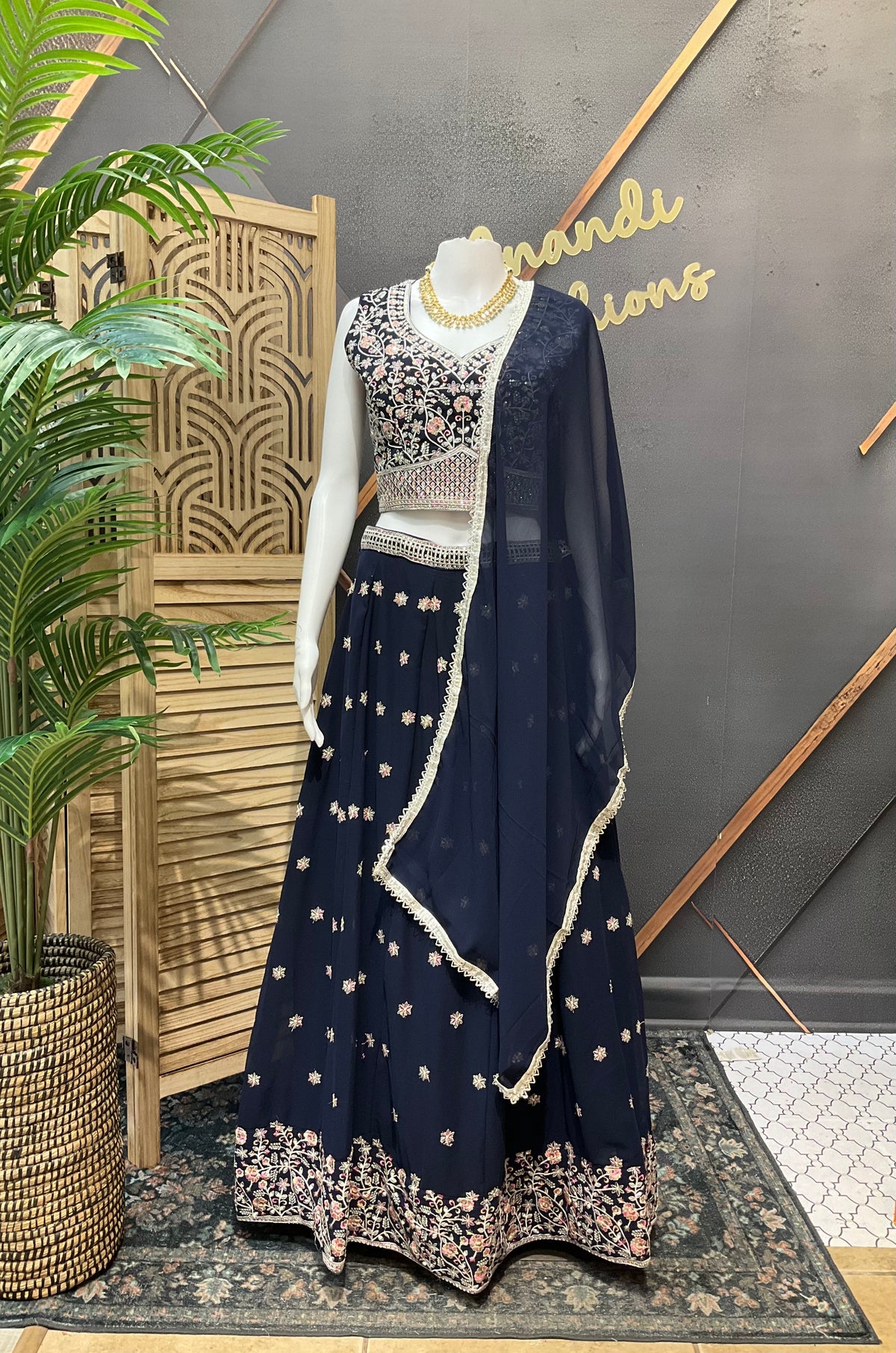 Georgette Lehenga sets - Size 40