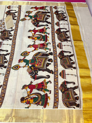 Kerala Set Mundu saree with blouse