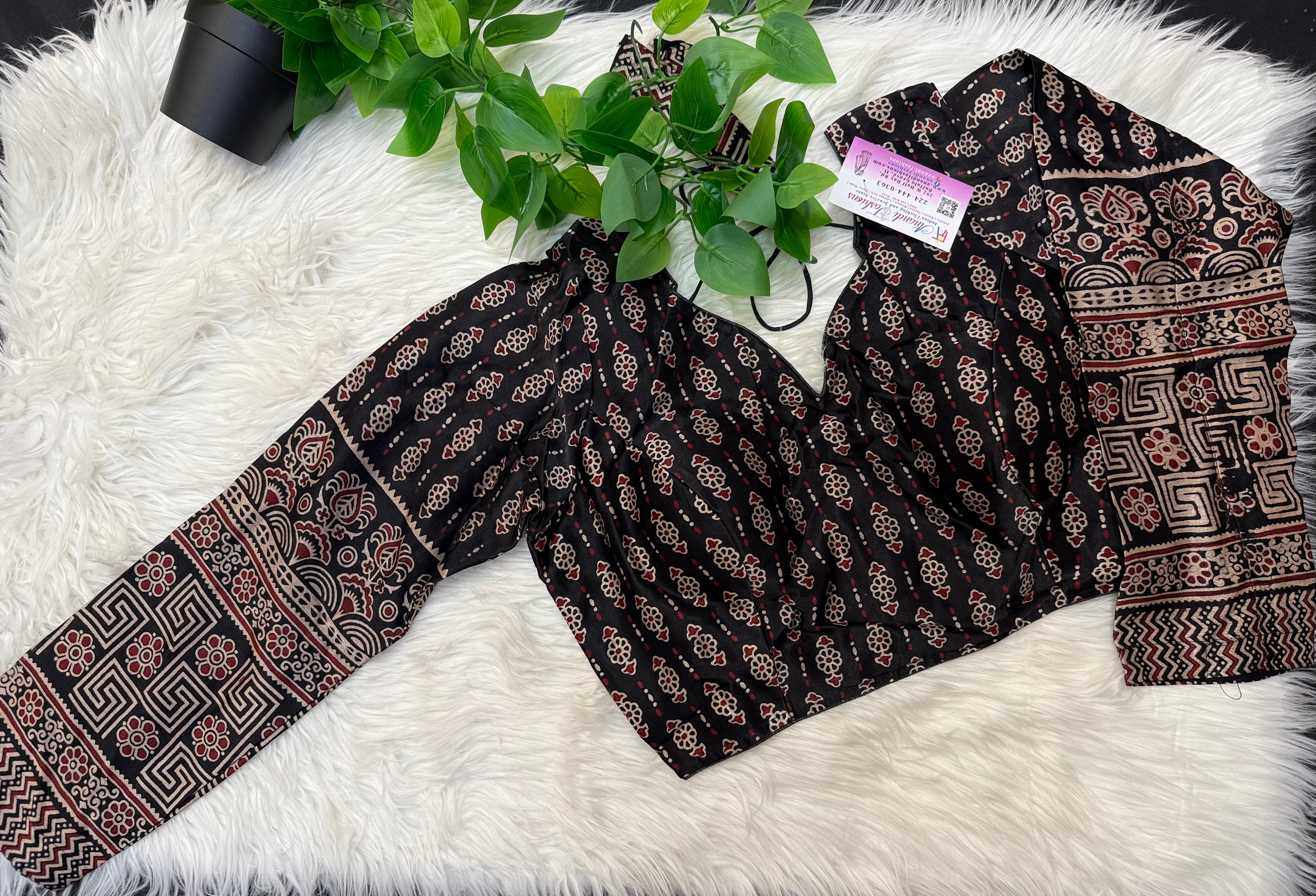 Gajji Silk - Full Sleeve Blouses