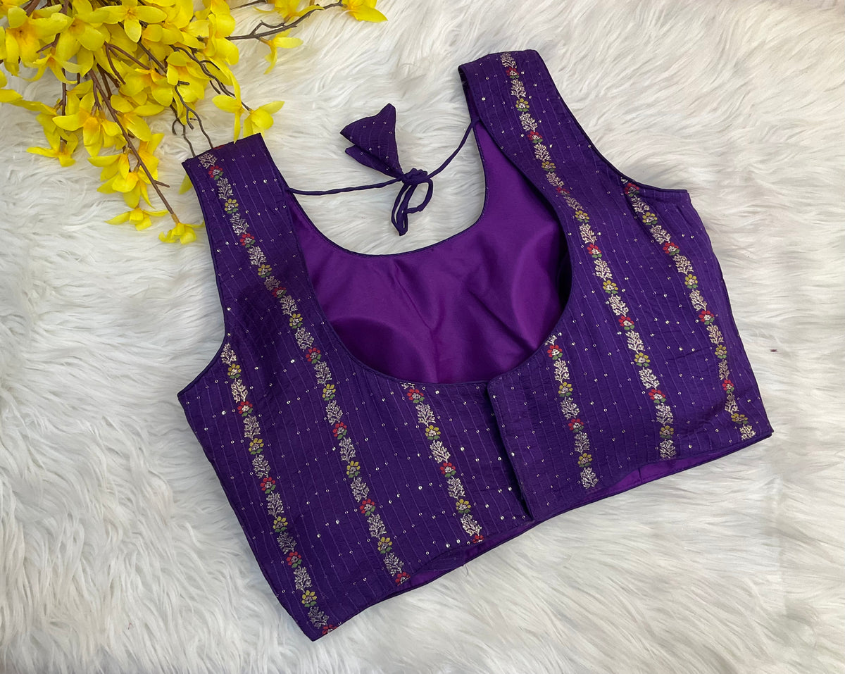 Back Opening -Fancy Blouses- Size 38