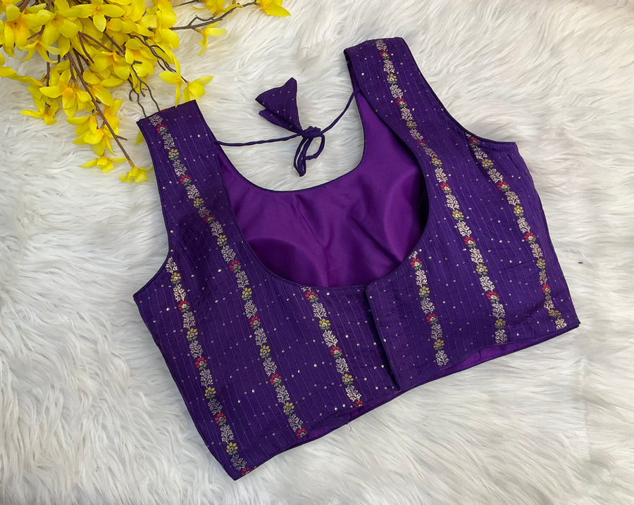Back Opening Blouse