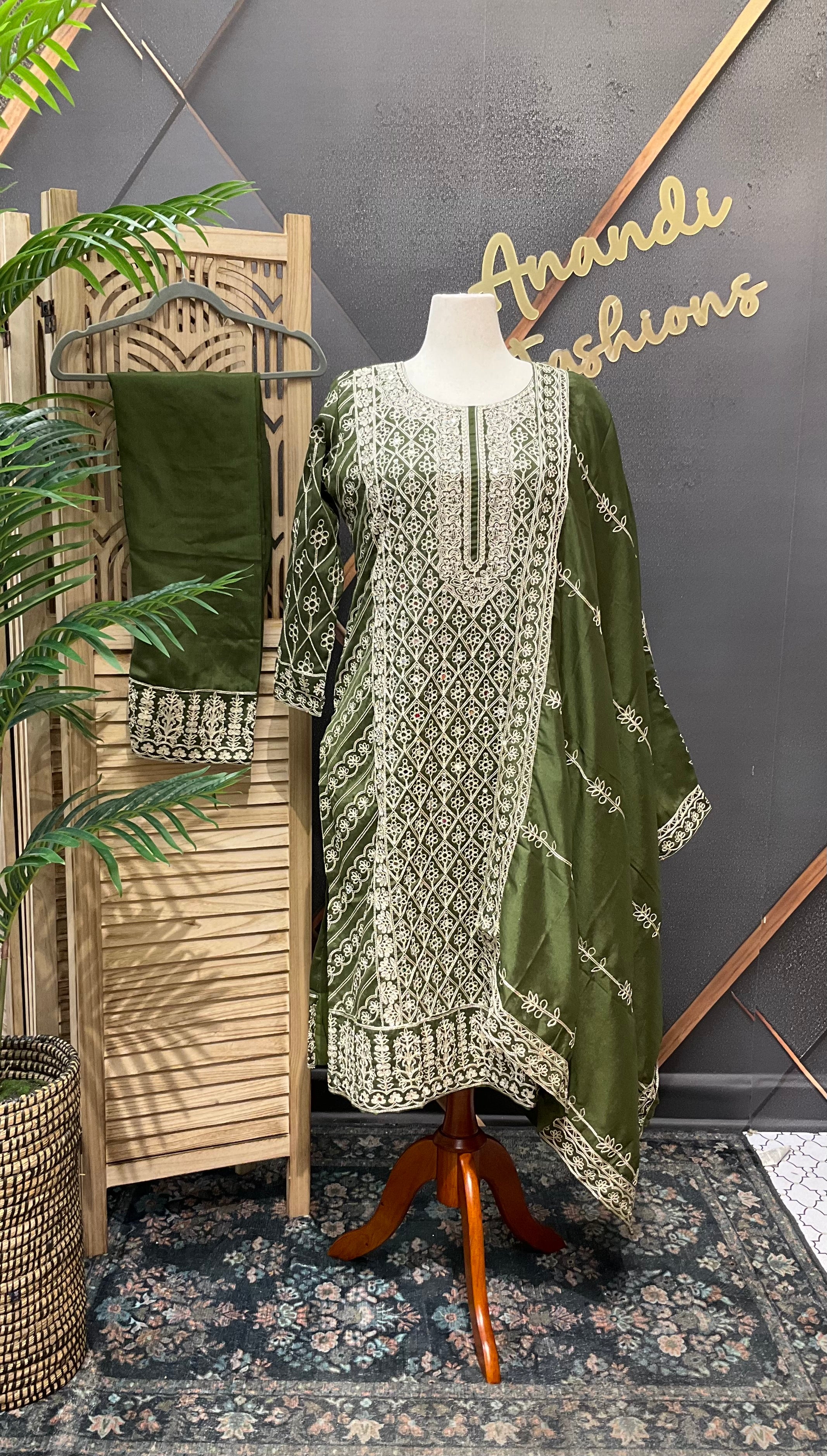 Size 44-Party wear Kurti set