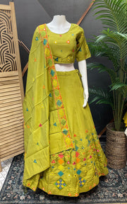 Navratri Special Cotton Chaniya Choli Set - Garba Dance Wear