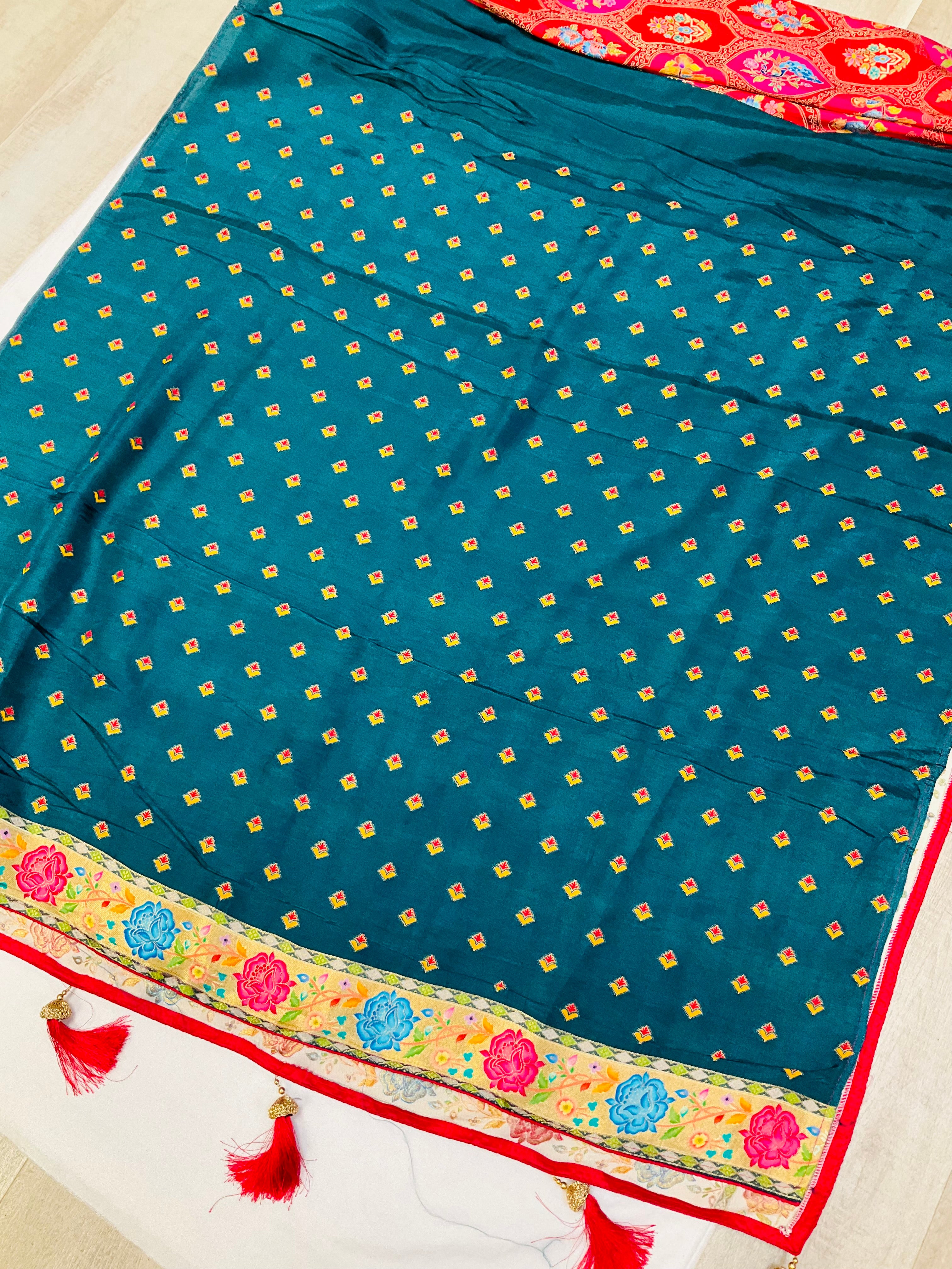 Premium Quality- Kani Silk Saree