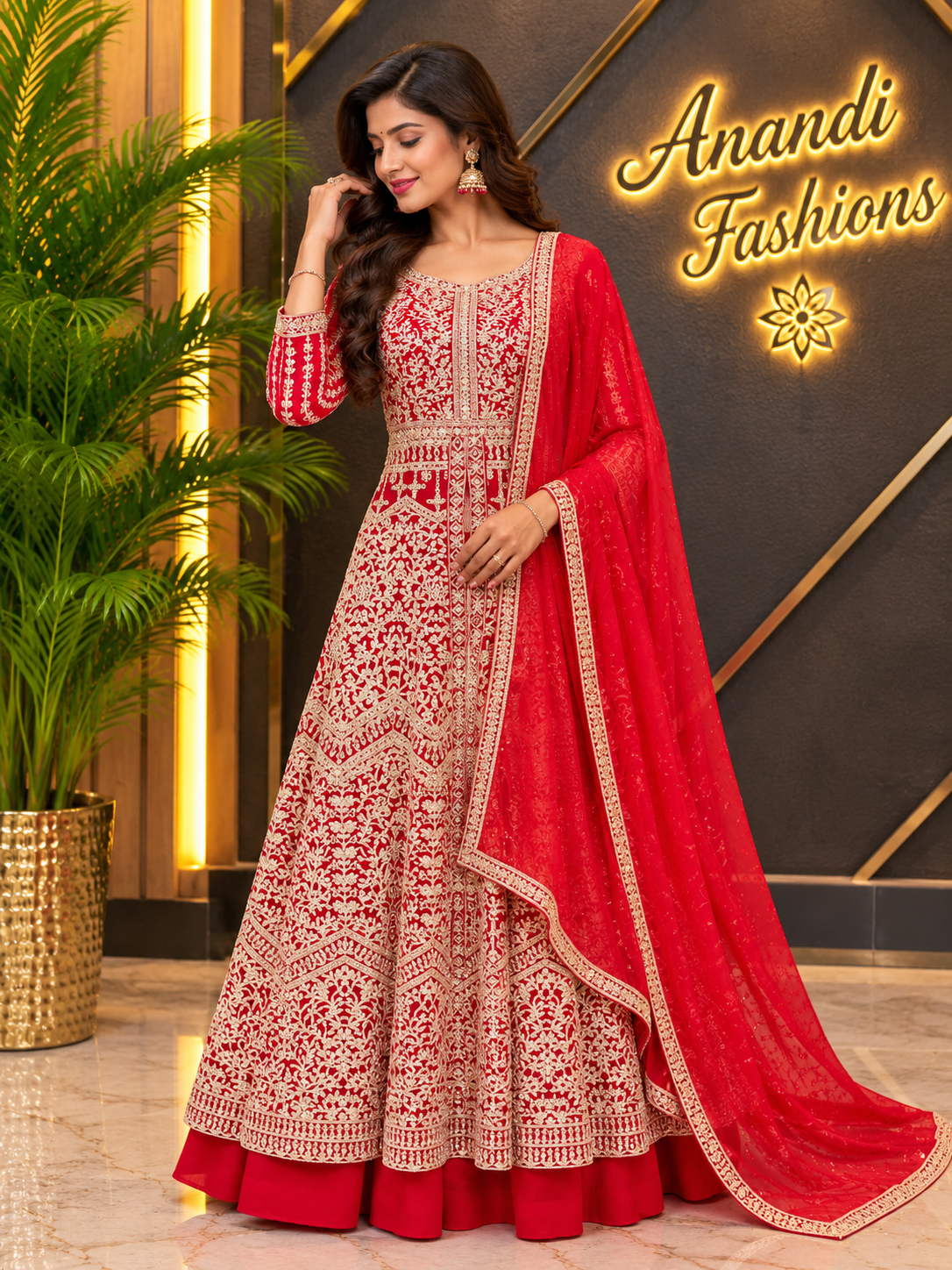 Women’s Heavy Long Top Lehenga Set