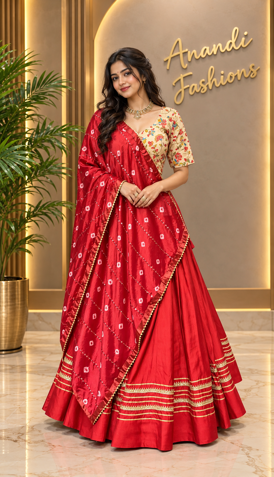 Women's Mix-and-Match Garba Chaniya Choli Set