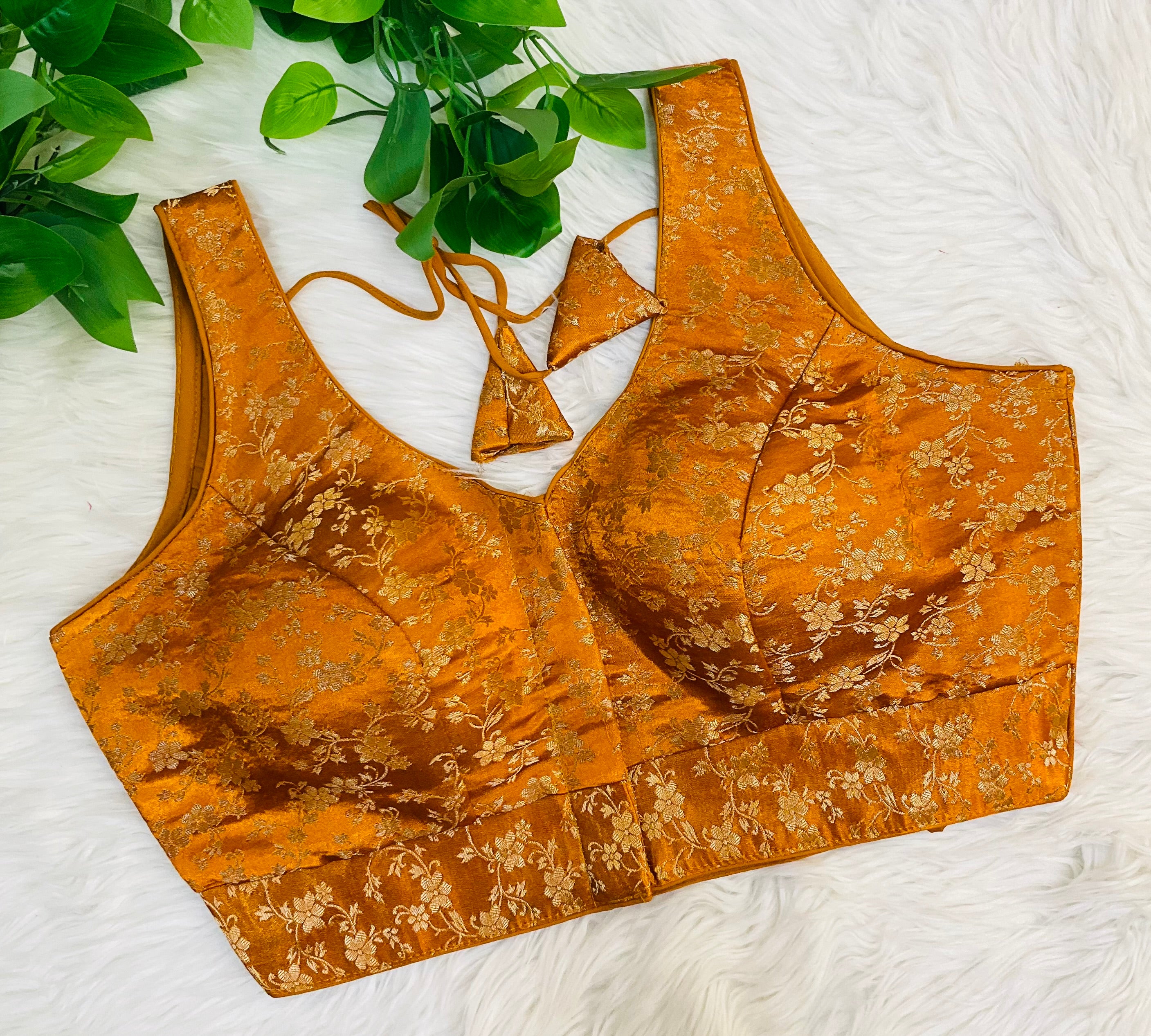 Soft Benarasi Blouses - Front Opening