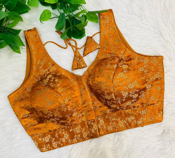 Soft Benarasi Blouses - Front Opening