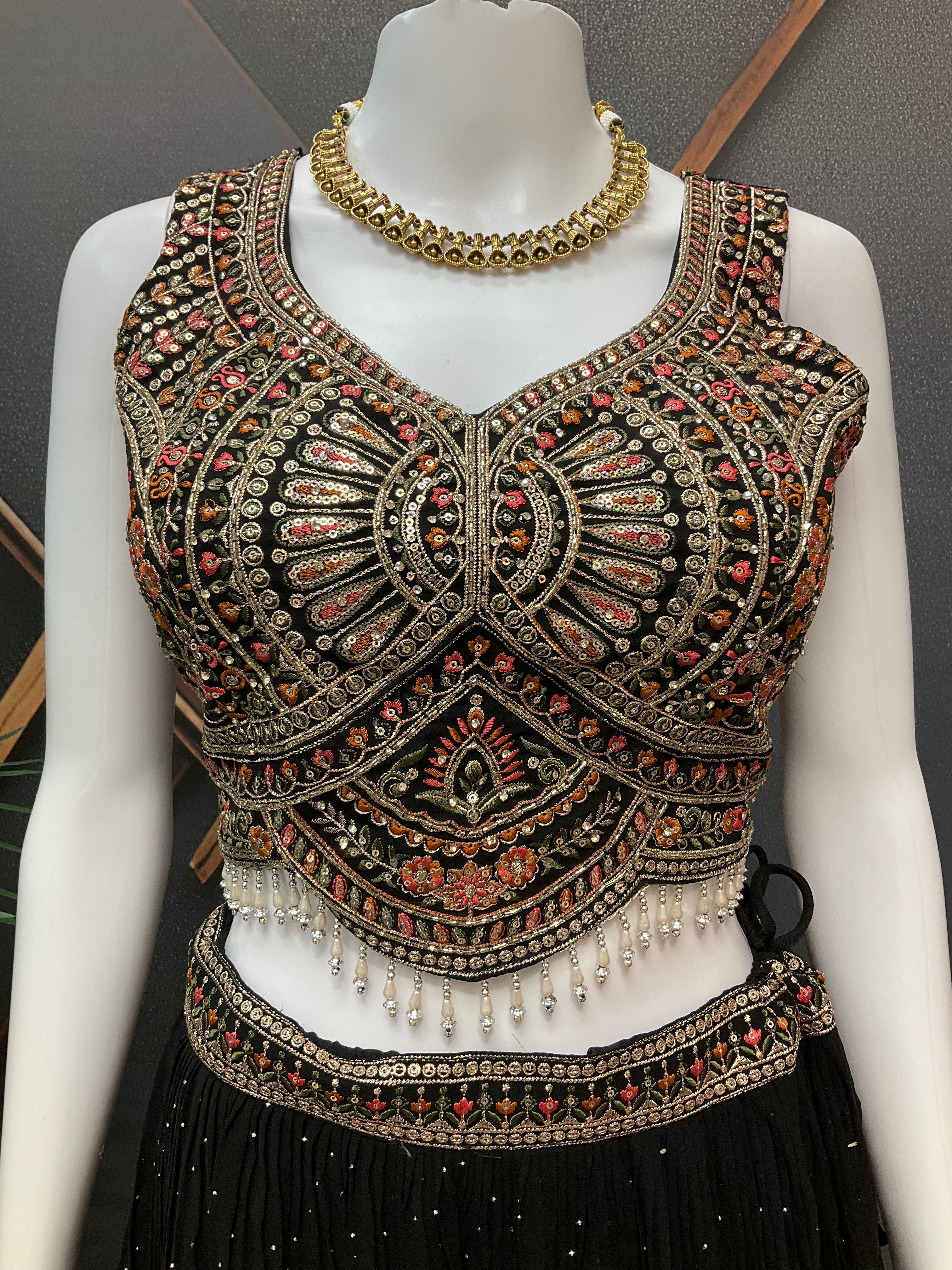 Party Wear - Georgette Lehenga set