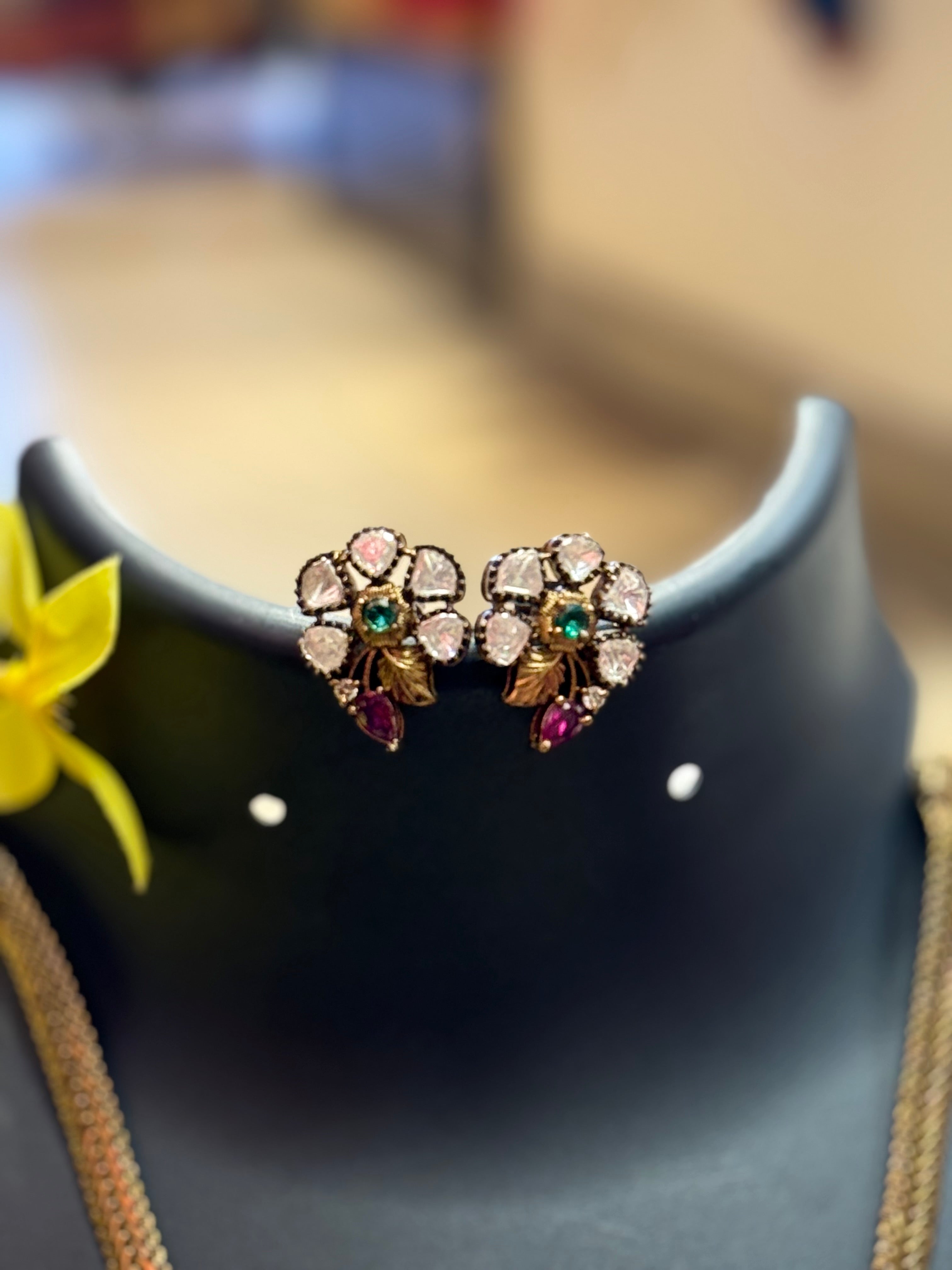 Victorian Necklace Set with Kundan’s