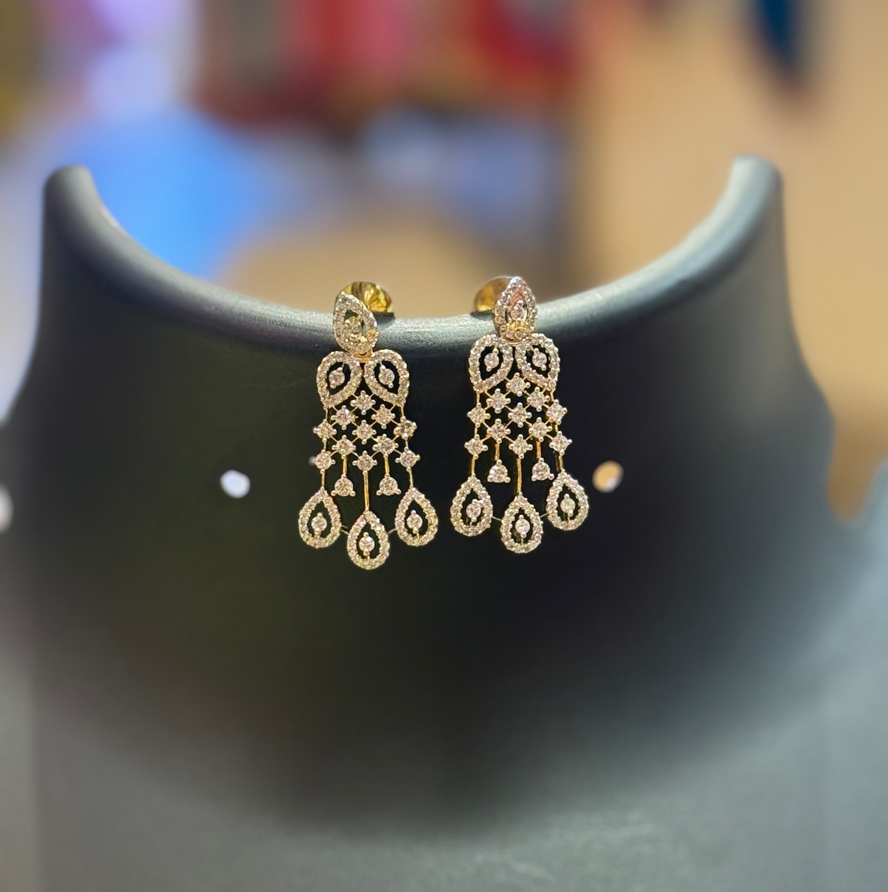 Party Wear CZ Necklace set