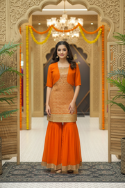 Teenage Girls - Orange Sharara set