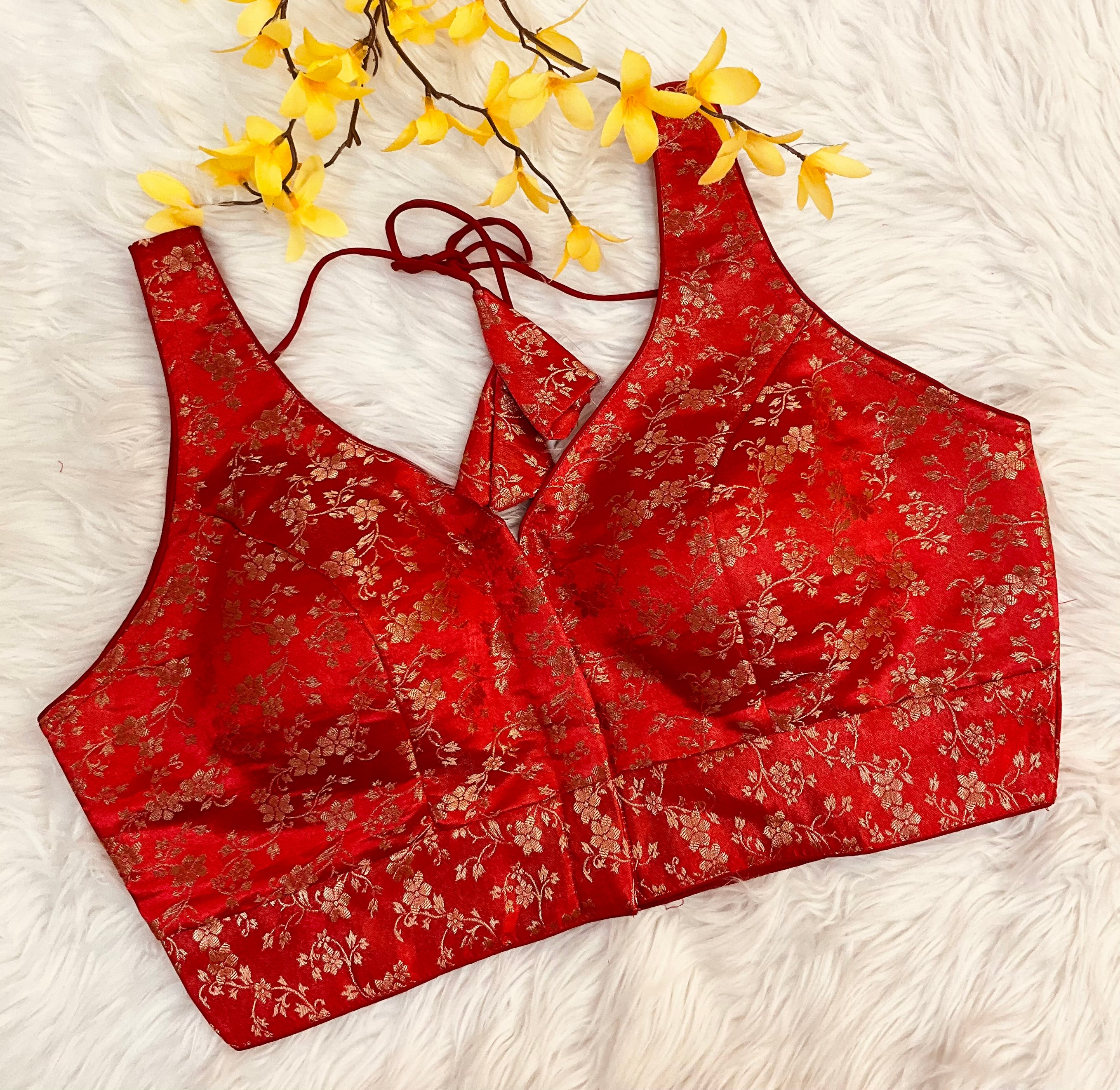 Soft Benarasi Blouses - Front Opening