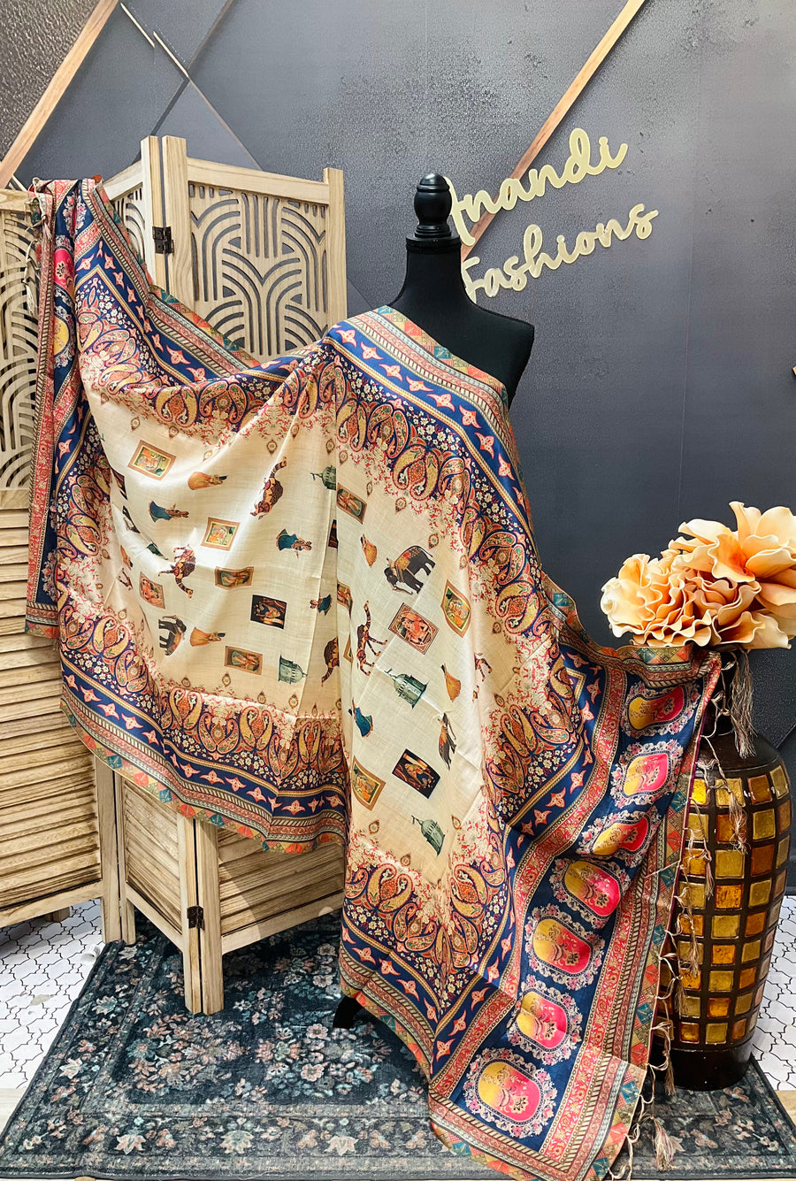 Digital Print Dupatta