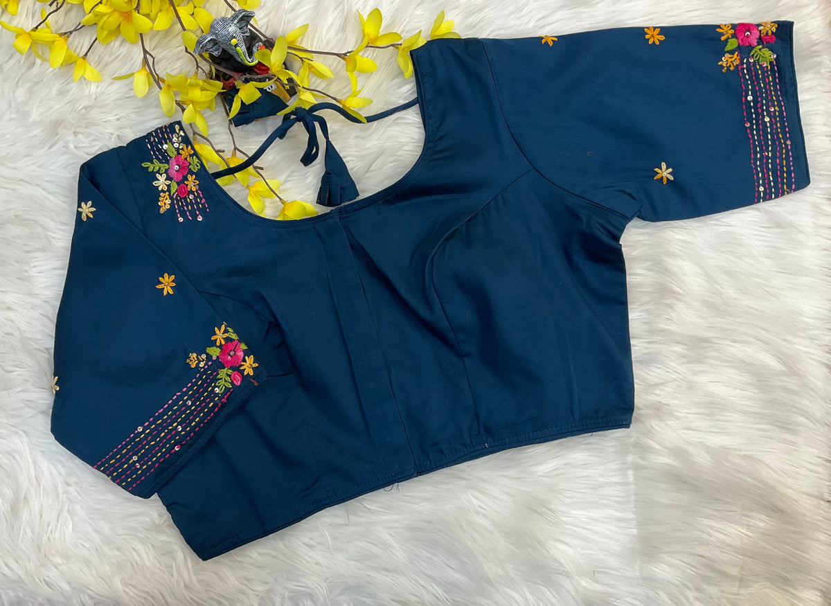 Embroidery Work Blouses- Size 40