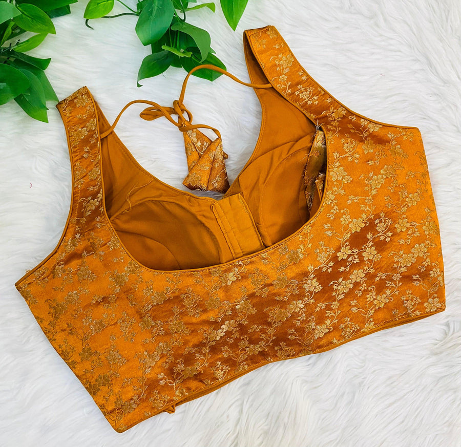 Soft Benarasi Blouses - Front Opening
