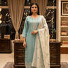Women’s Plus Size Pastel Sets Kurti Set