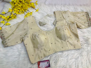 Women’s Light gold Tissue blouse - Women - Blouse - Anandi Fashions