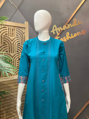 Women’s Khadi Cotton Kurti Set