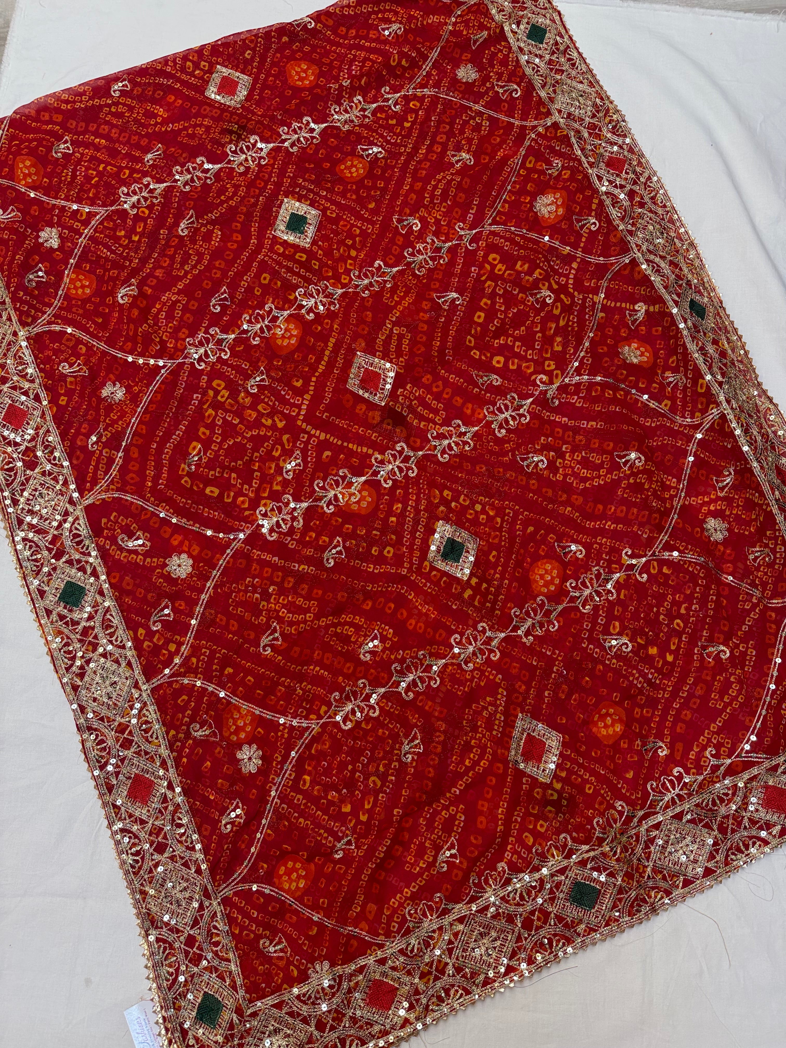 George Bandhani Work Dupattas