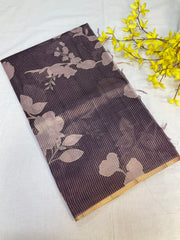 Floral Organza Saree