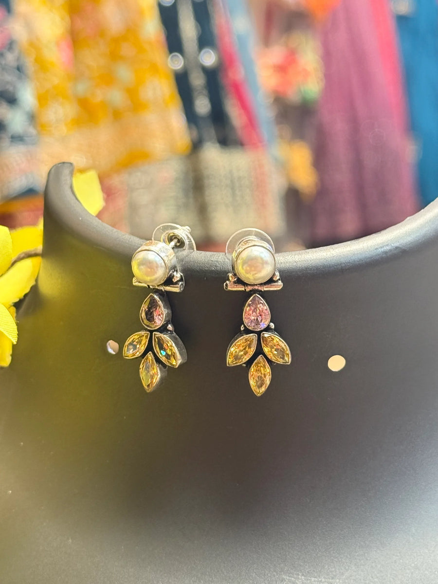 German Silver Earrings