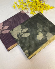 Floral Organza Saree