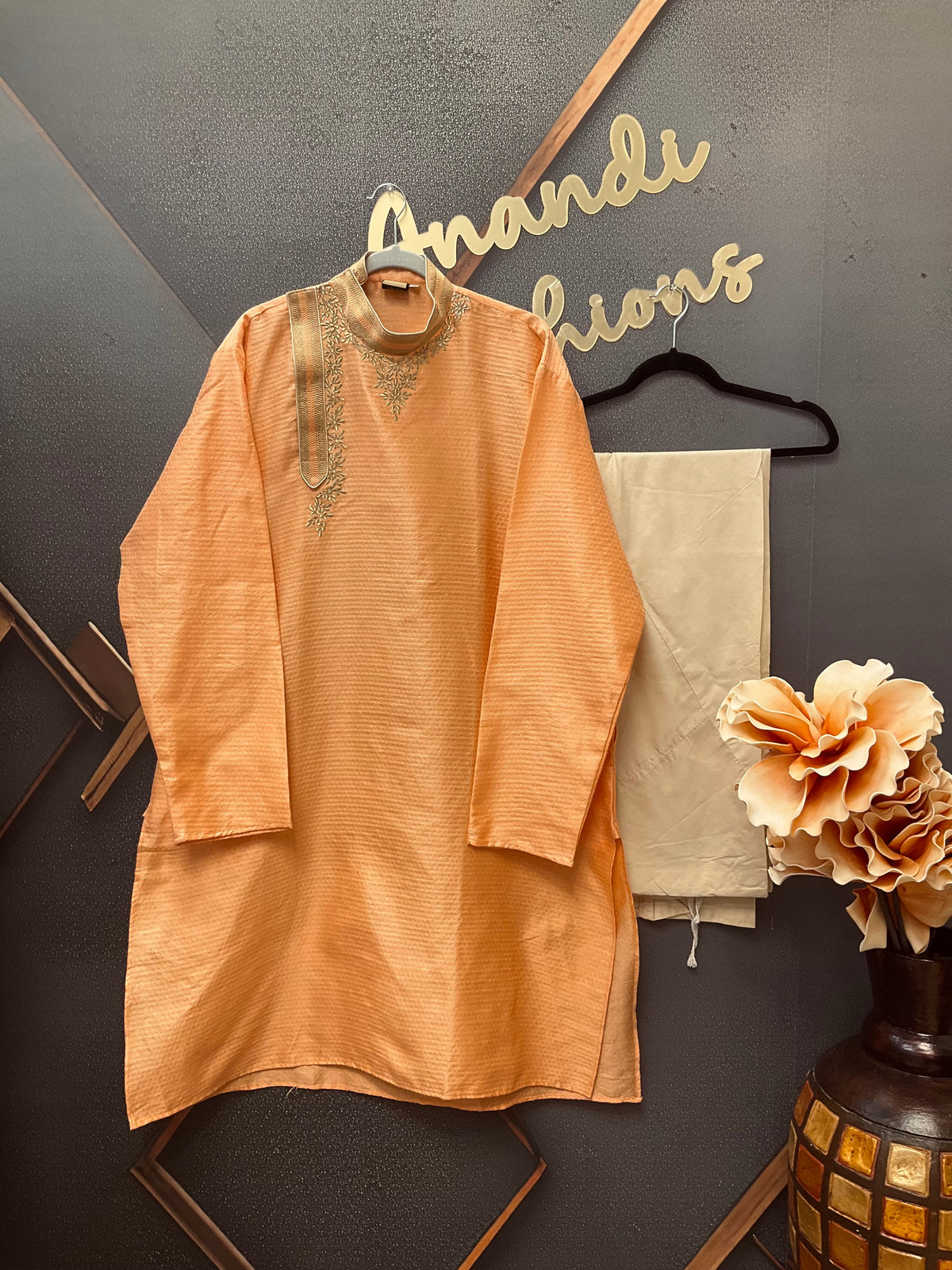 Plus size kurta set