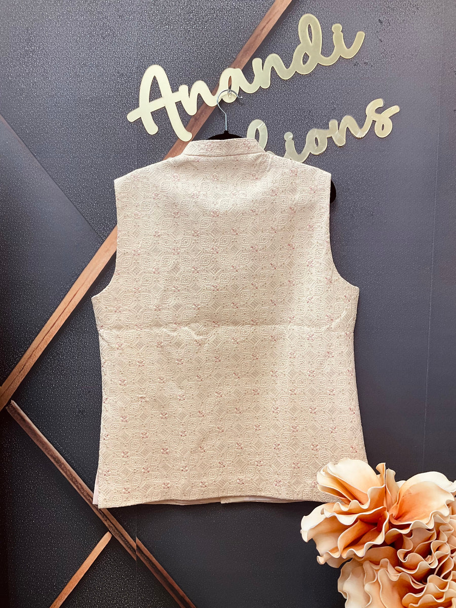 Men’s Half White Vest