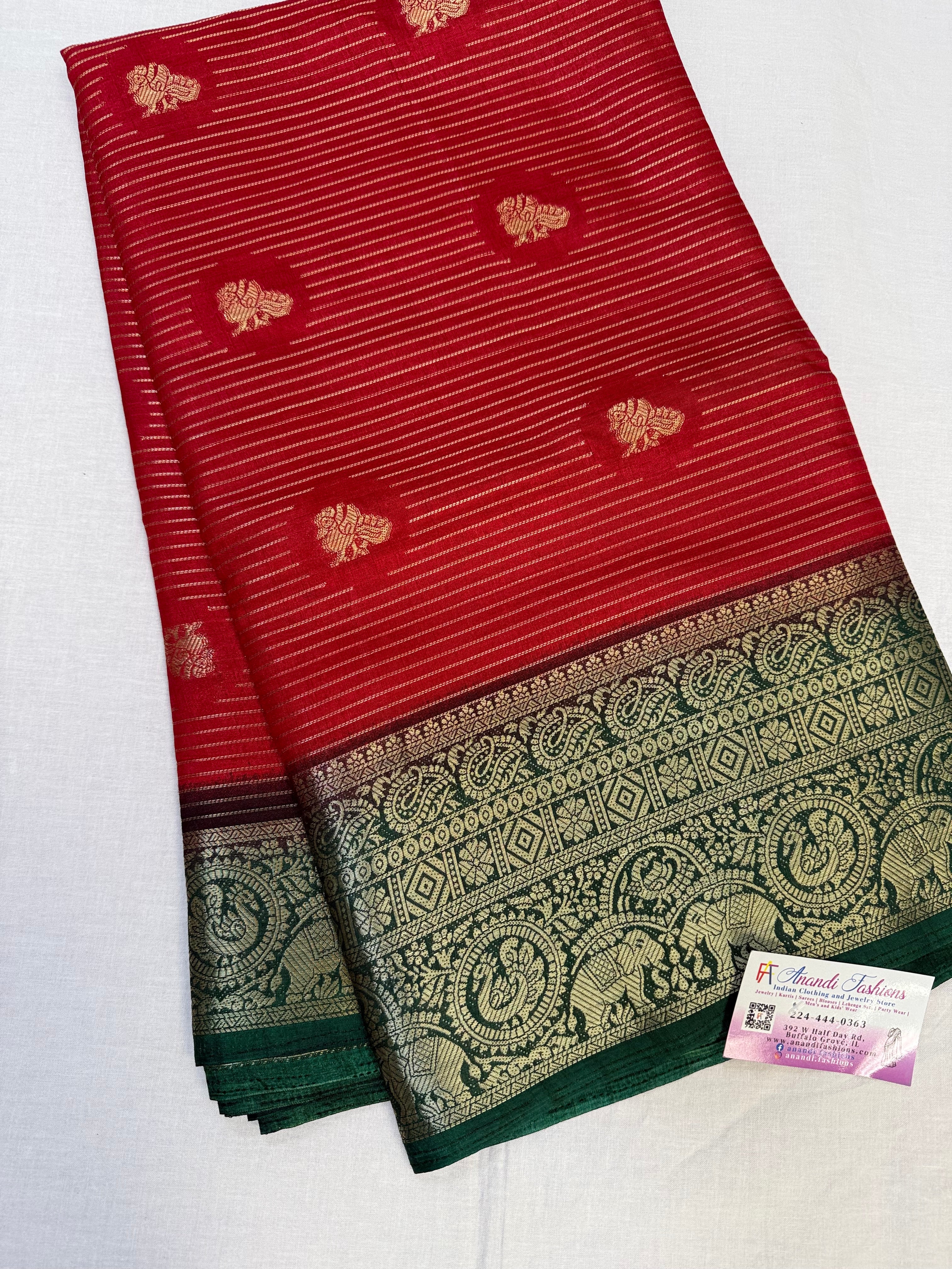 Traditional Semi Silk Saree