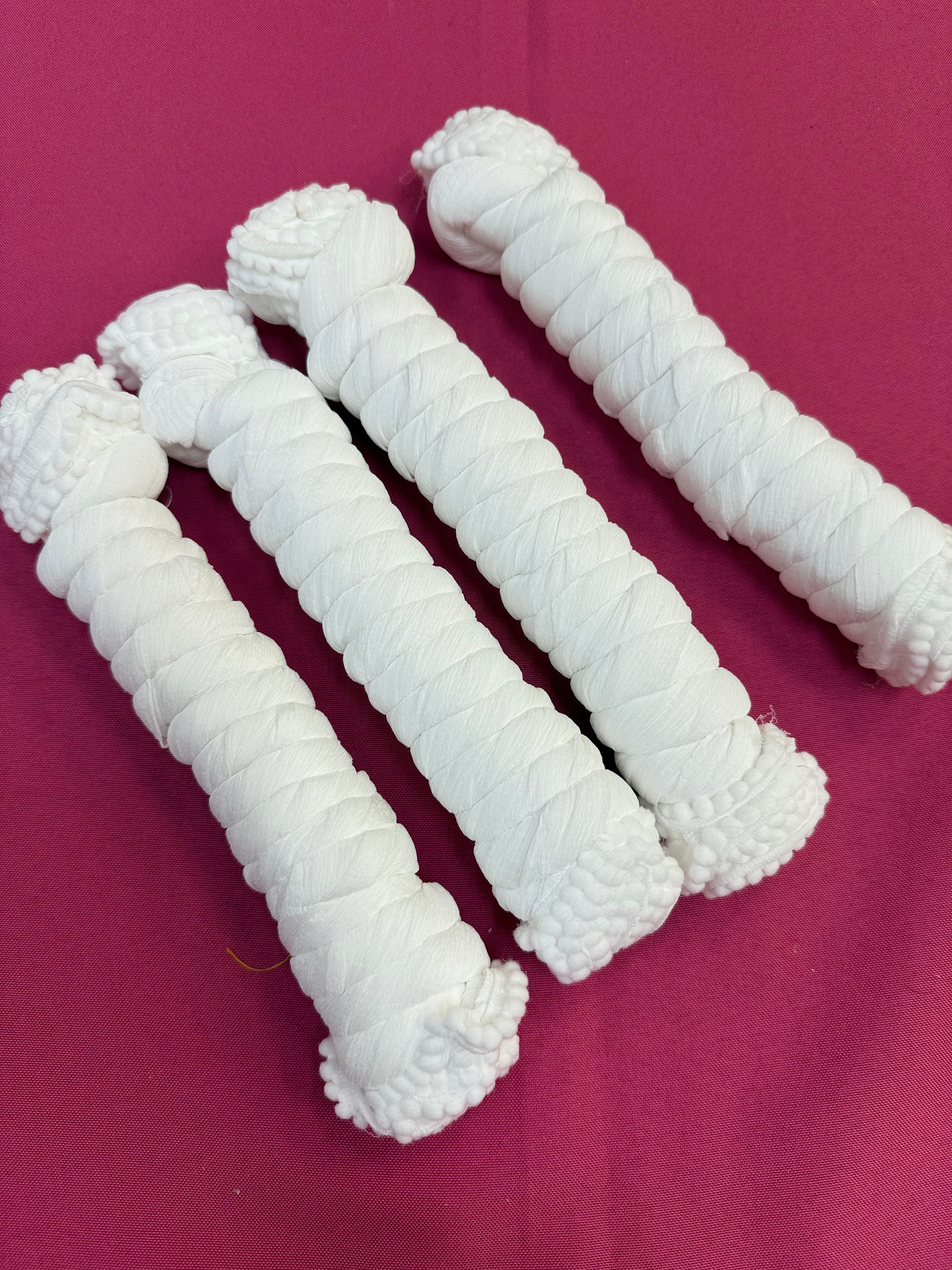 White Chiffon dupattas