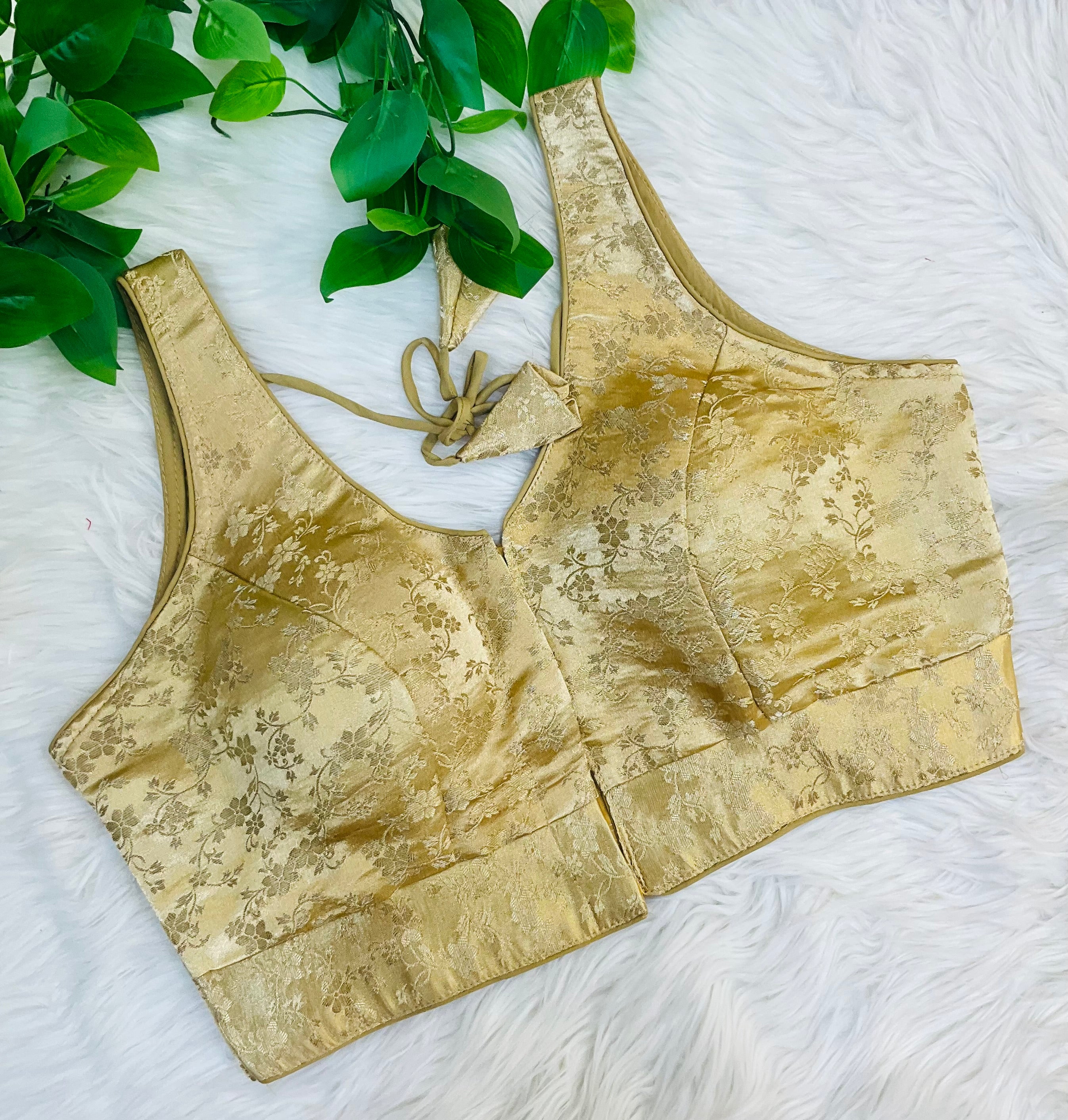 Soft Benarasi Blouses - Front Opening