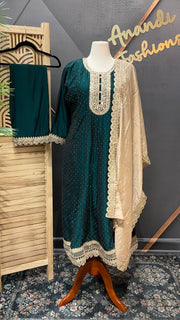 Plus Size Anarkali kurti set