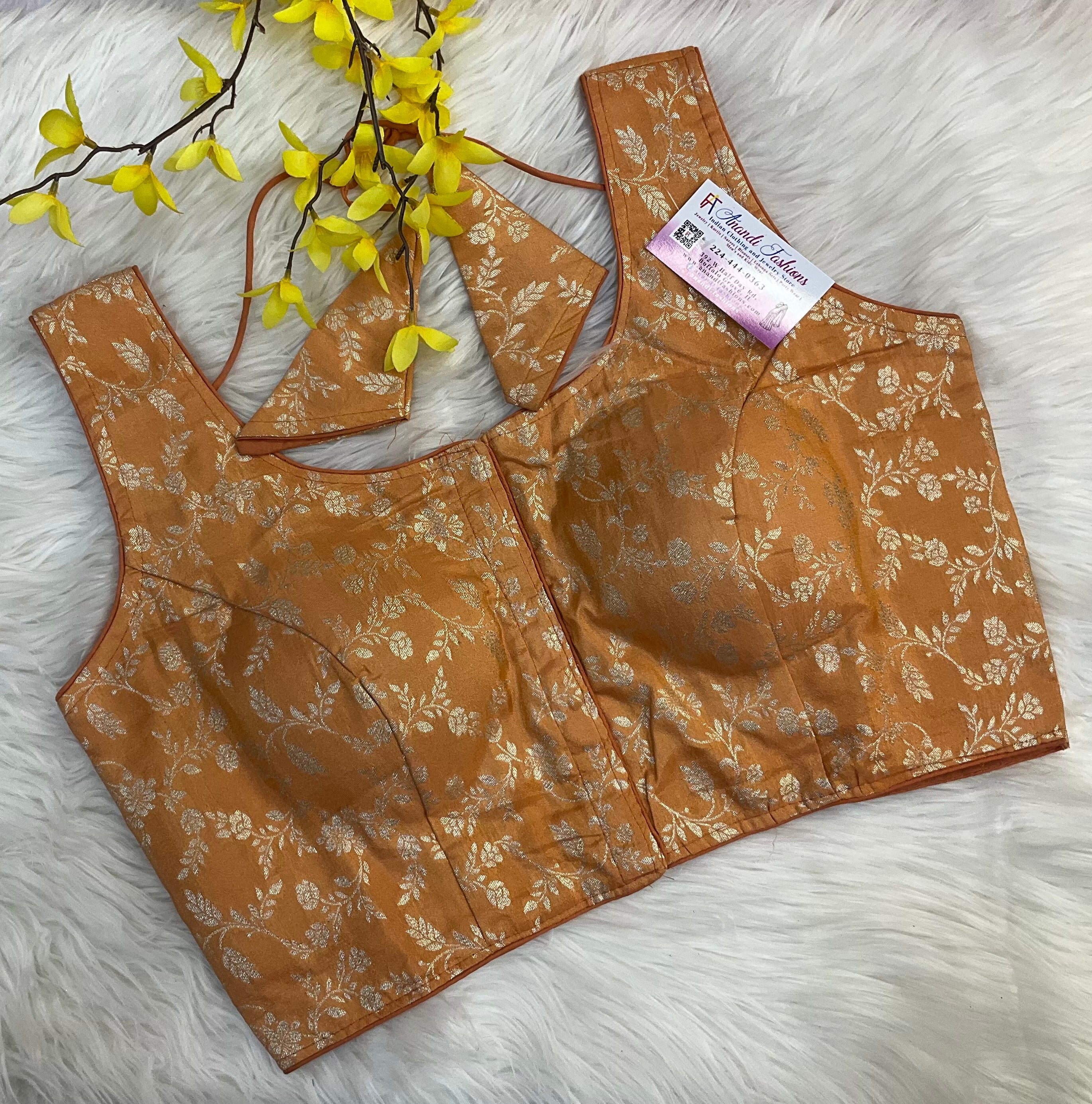 Size 44 - Tissue Brocade Blouses