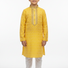 Boys Yellow Kurta Pajama Set