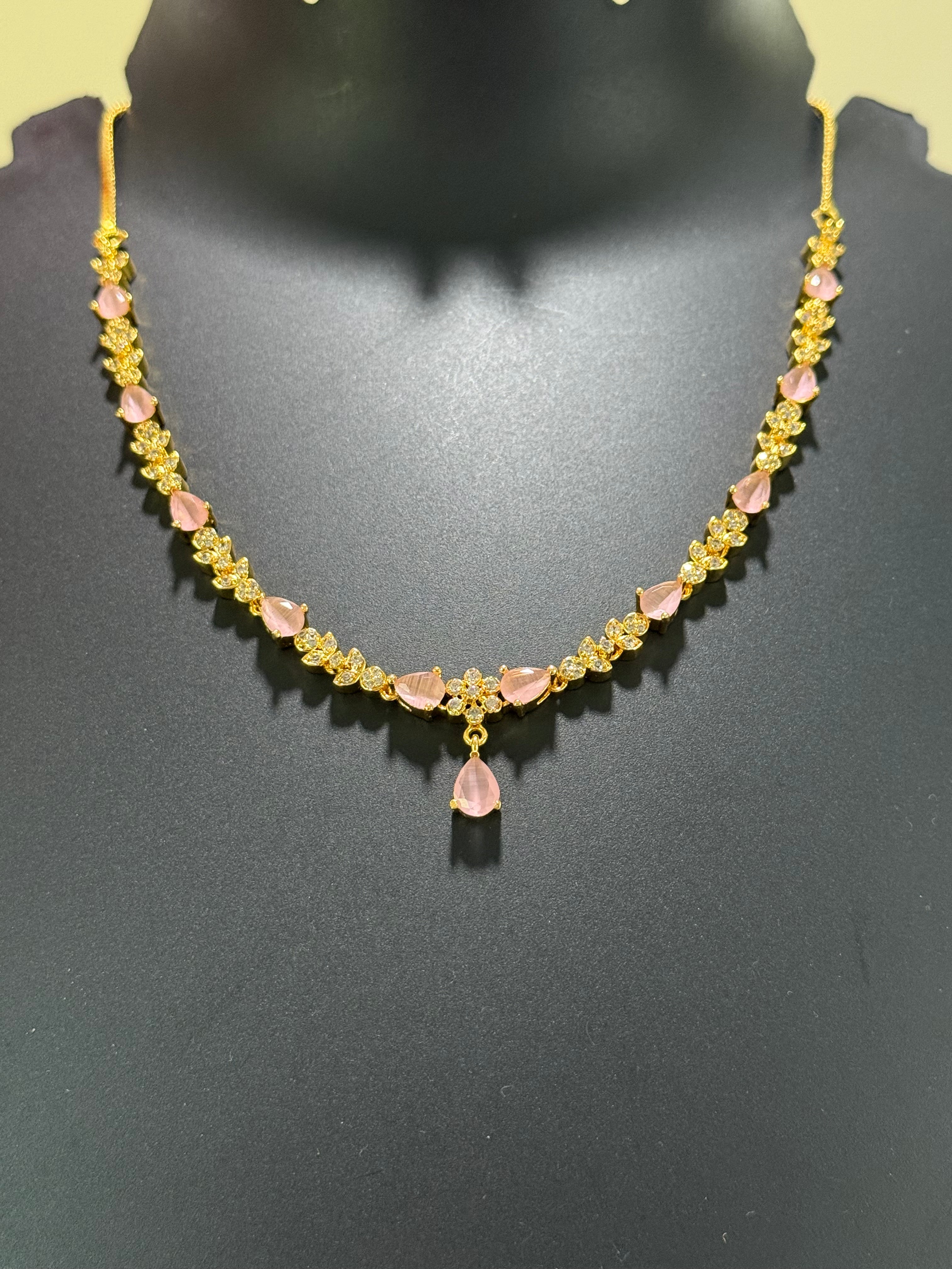 Micro Gold Polish Necklace Sets