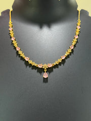 Micro Gold Polish Necklace Set