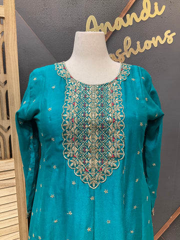 Size 44- Party Wear Anarkali Kurti sets