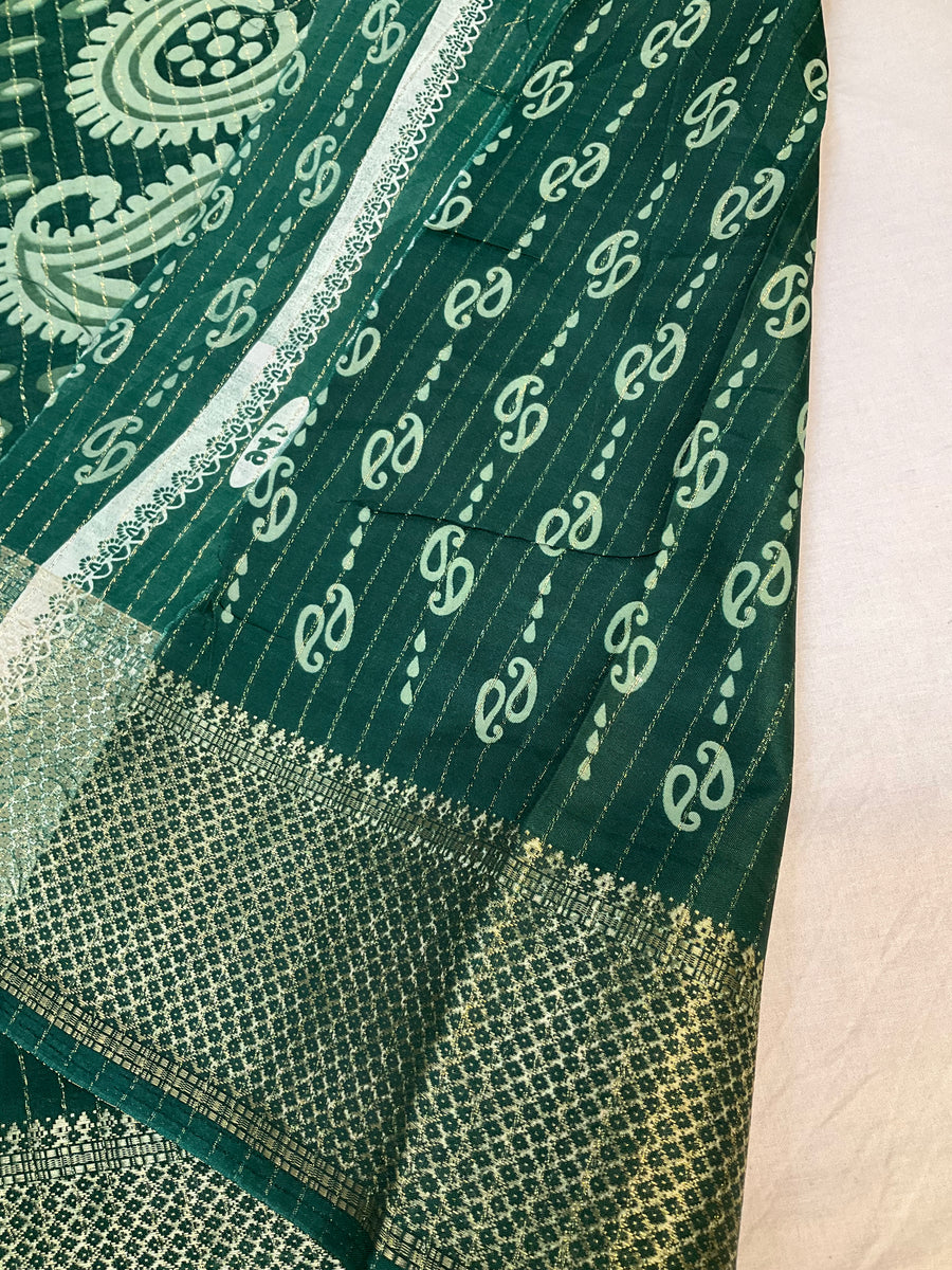 Light Weight Sarees with Mango Design