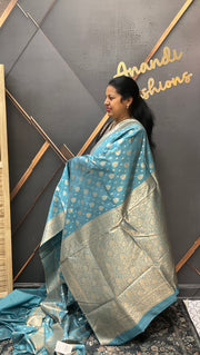 Pastel Shade Silk Saree