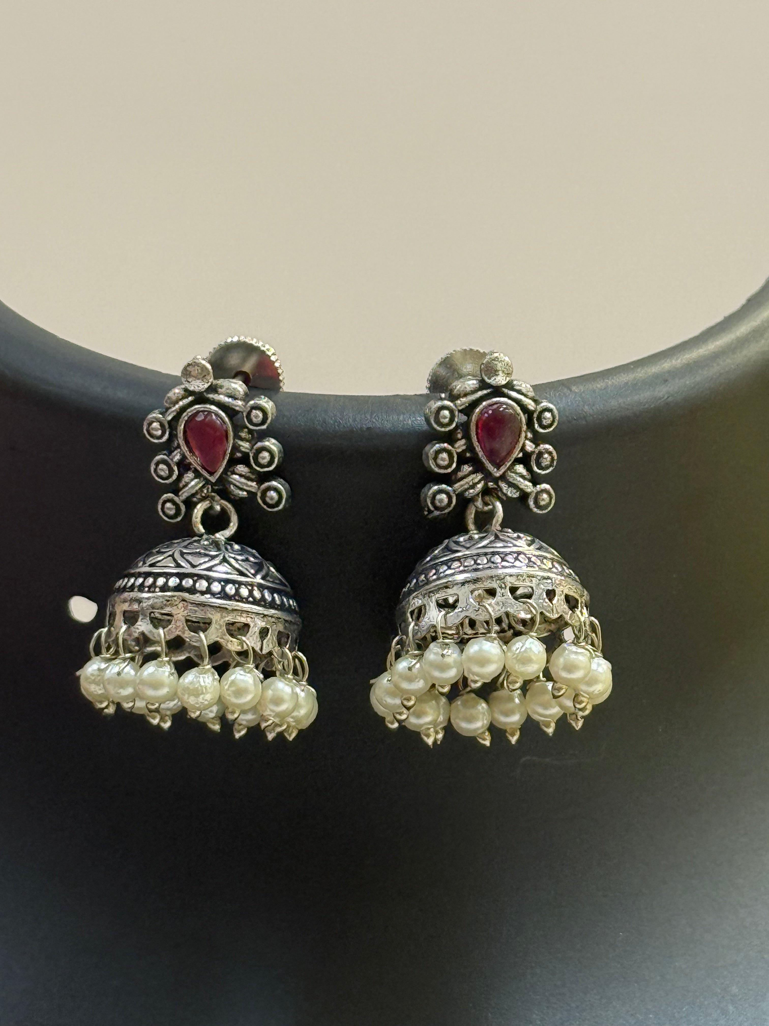 German Silver Multicolor Necklace set